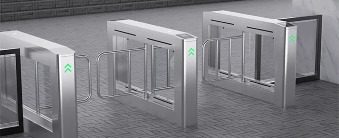 Safe and efficient—The new FJC-Z2528 anti-collision swing gate is launched