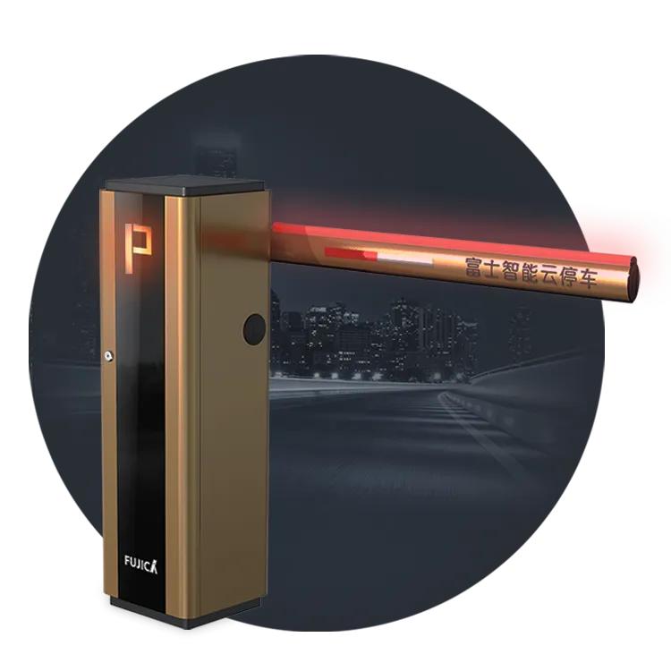 FUJICA FJC-D9S smart parking barrier gate gold product image access control