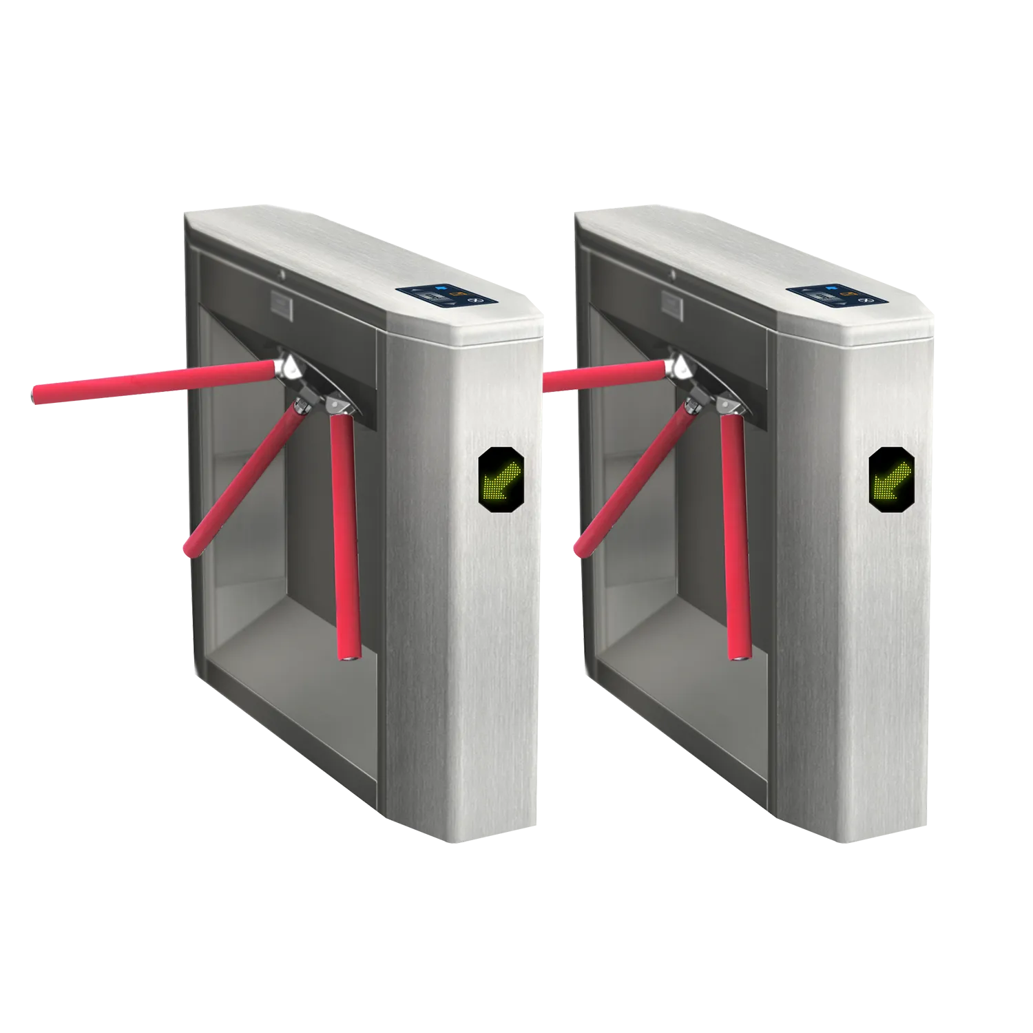 FUJICA tripod turnstile pedestrian access control gate stainless steel product image