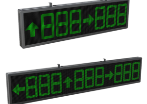 FUJICA parking guidance LED display screen available space indicator arrow sign product image