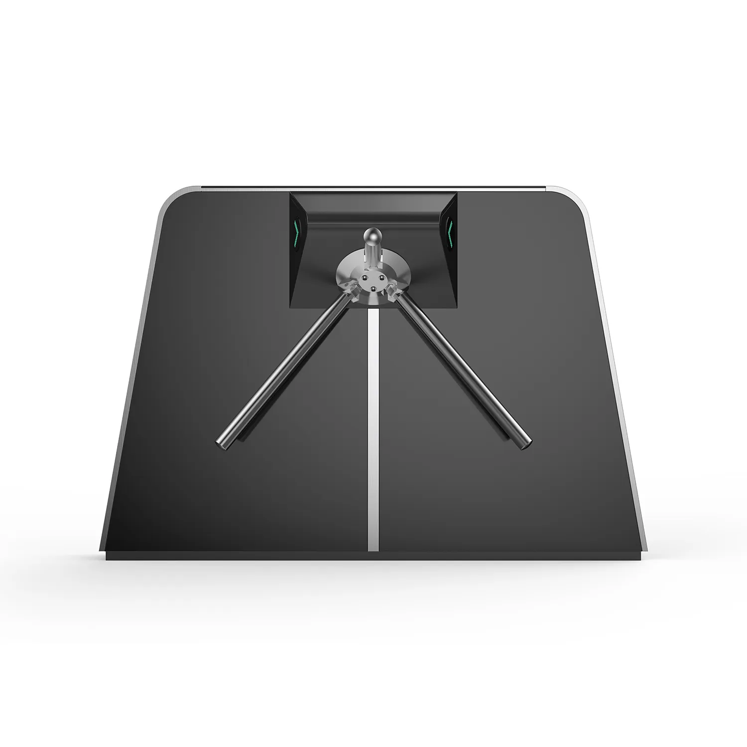 FUJICA tripod turnstile black stainless steel pedestrian access control gate product image