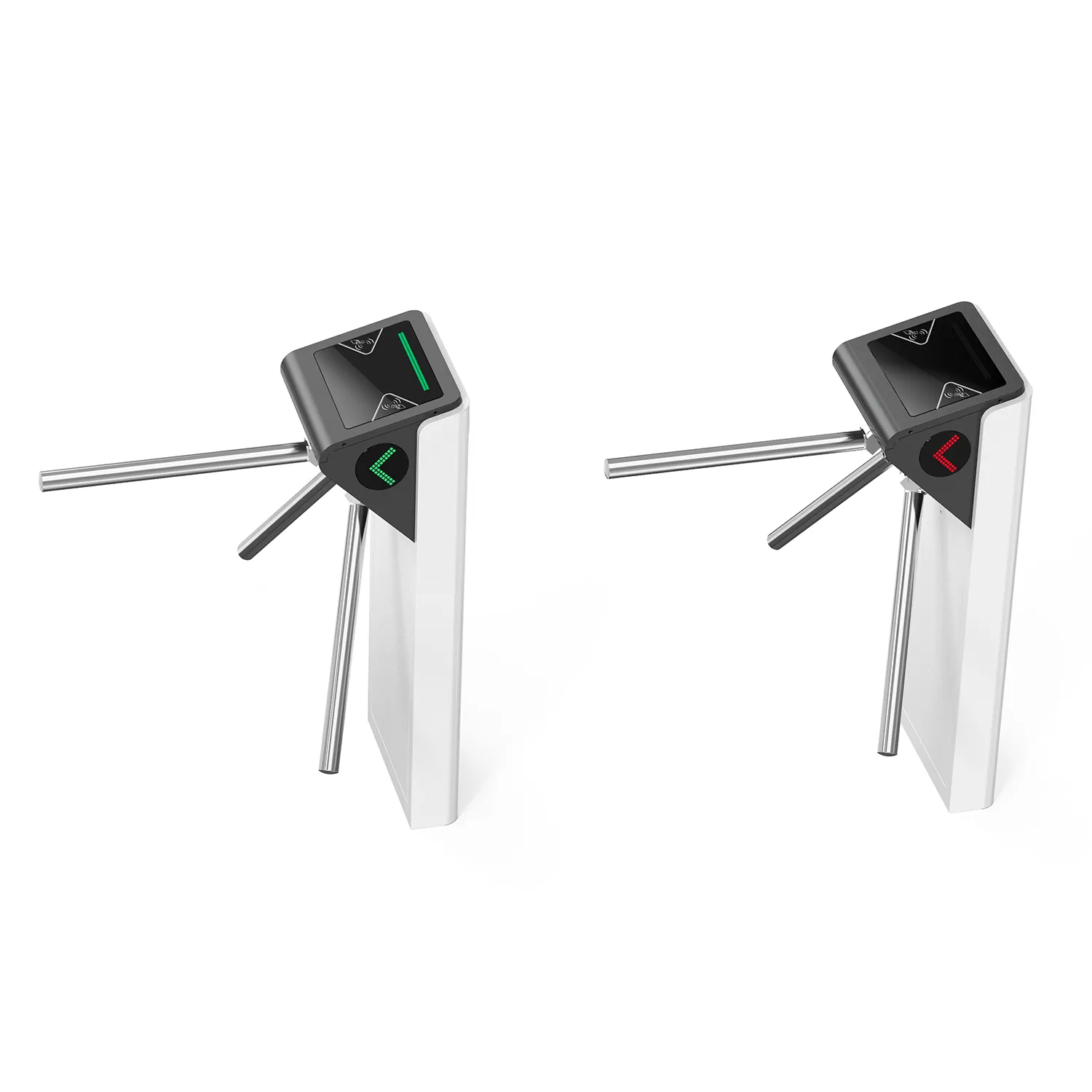 FUJICA tripod turnstile pedestrian access control gate stainless steel product image