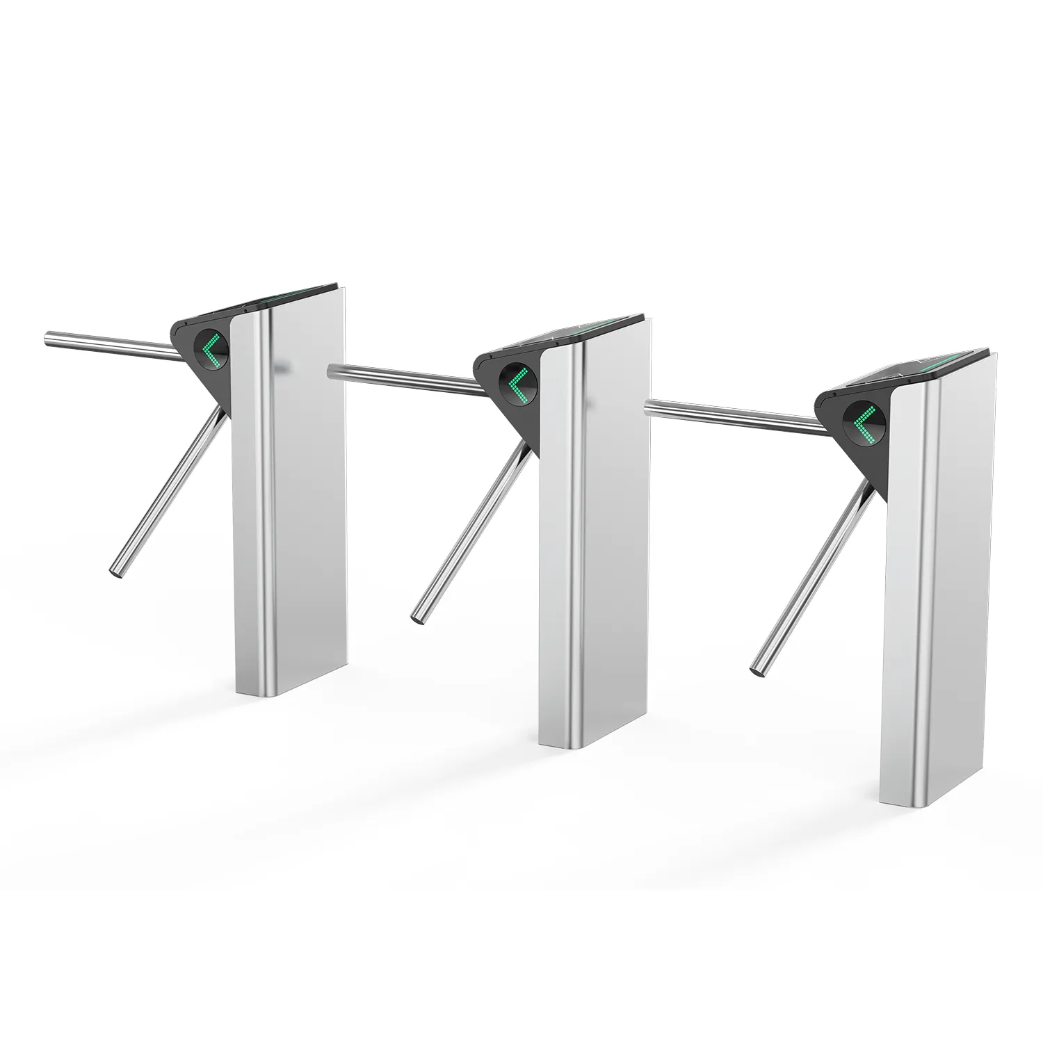 FUJICA tripod turnstile pedestrian access control gate stainless steel product image