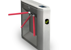 FUJICA tripod turnstile pedestrian access control gate stainless steel product image