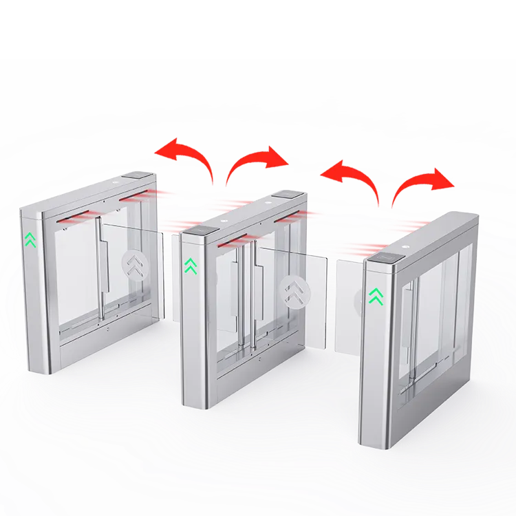 imgi_6_9abeba25-1ef5-4b11-b92f-07a6eacd9098 FUJICA FJC-Z2528 swing gate wide lane pedestrian turnstile access control product image