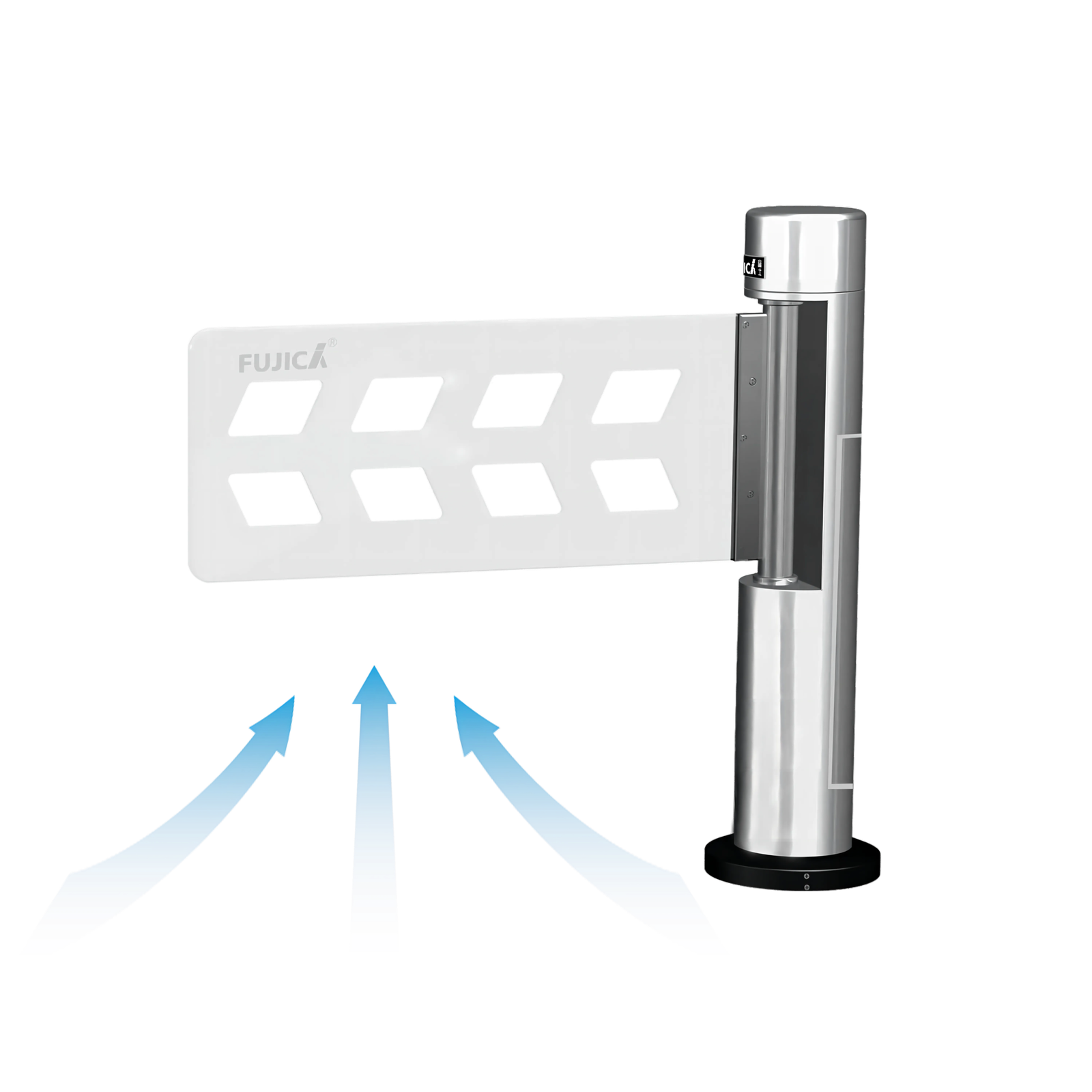 FUJICA swing gate barrier pedestrian turnstile stainless steel product image access control
