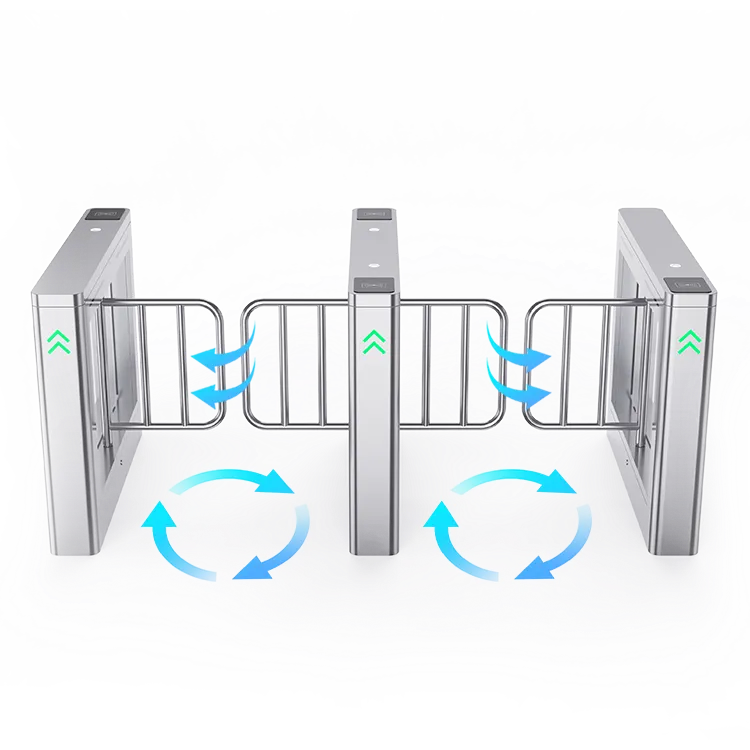 imgi_7_35105885-eb2e-4996-b0ef-c80019eb23c0 FUJICA FJC-Z2528 swing gate wide lane pedestrian turnstile access control product image