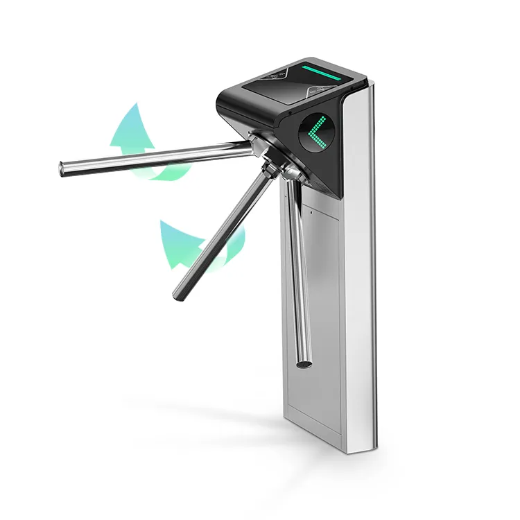 FUJICA tripod turnstile pedestrian access control gate stainless steel product image